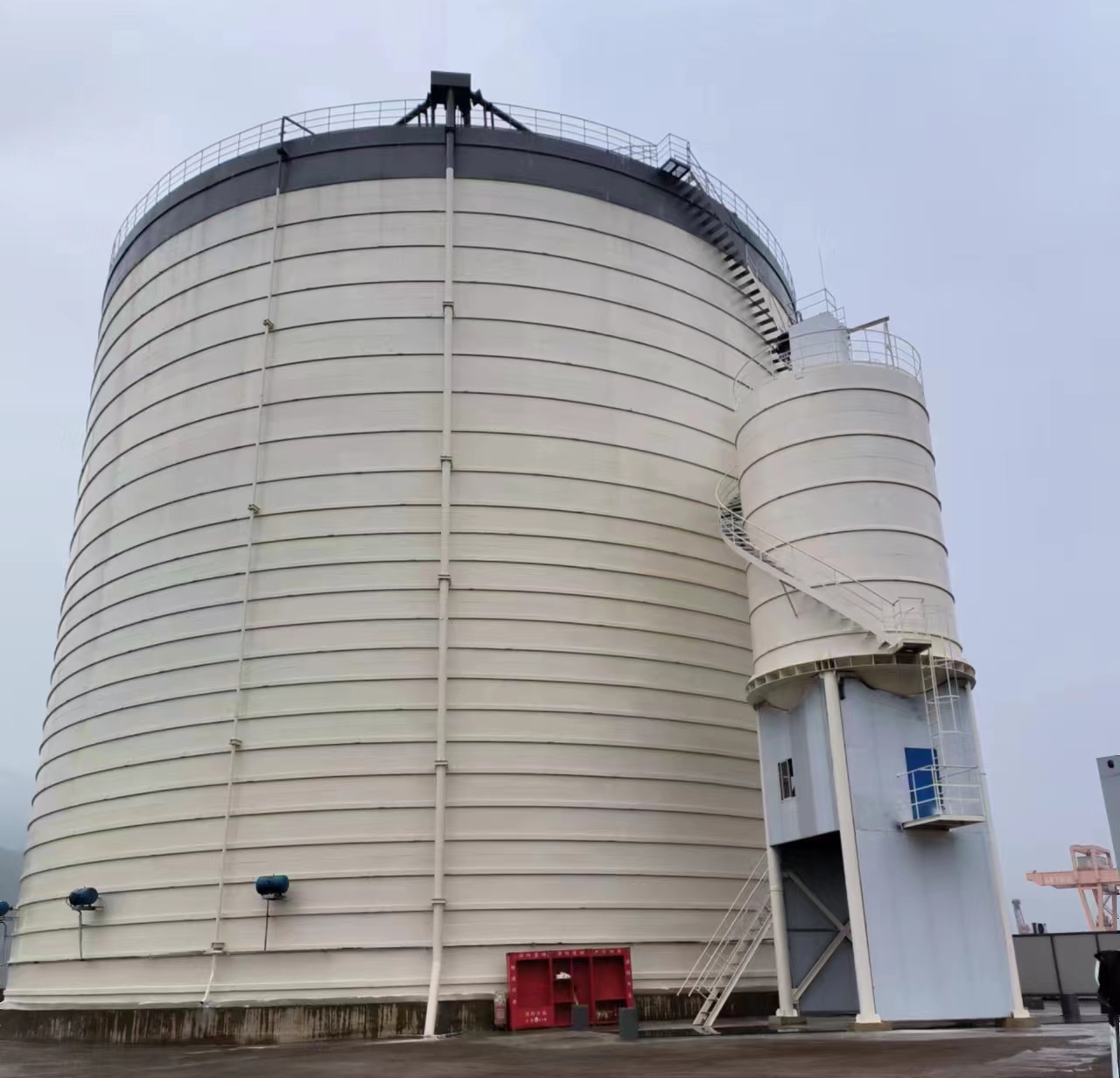 辰溪10万吨水泥钢板库