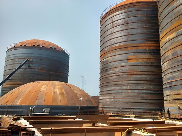 辰溪焦粉钢板仓